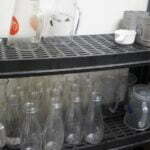 Rack for glass equipment