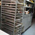 Rack for food tray