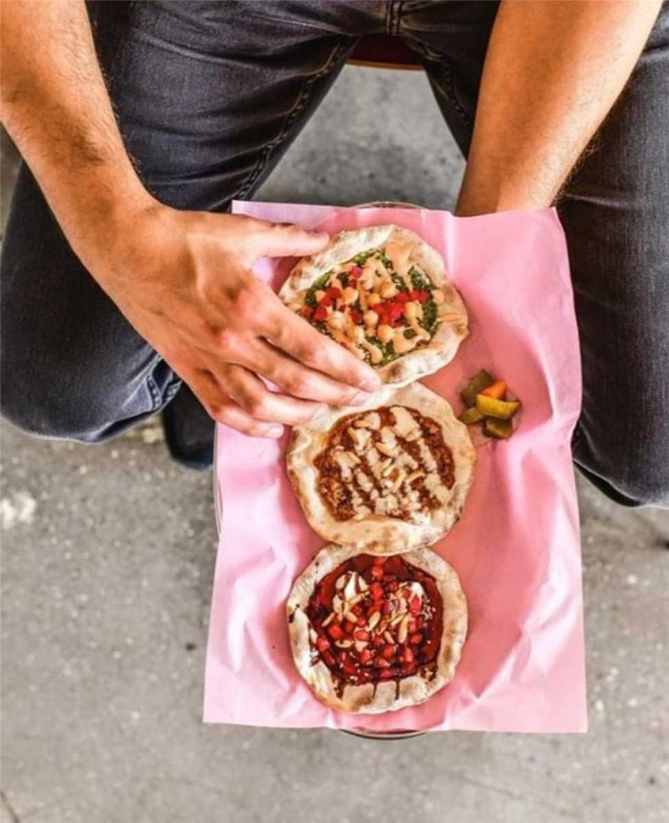 food item in man hands